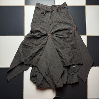 Euro grunge maxi skirt