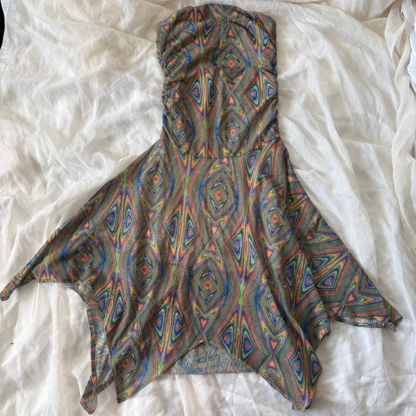 Swirly boho fairy dress