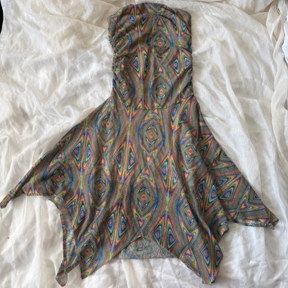 Swirly boho fairy dress
