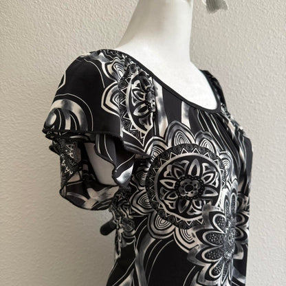 Paisley flower fairy top