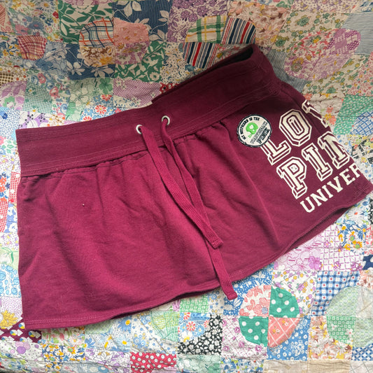 Love Pink University mini skirt