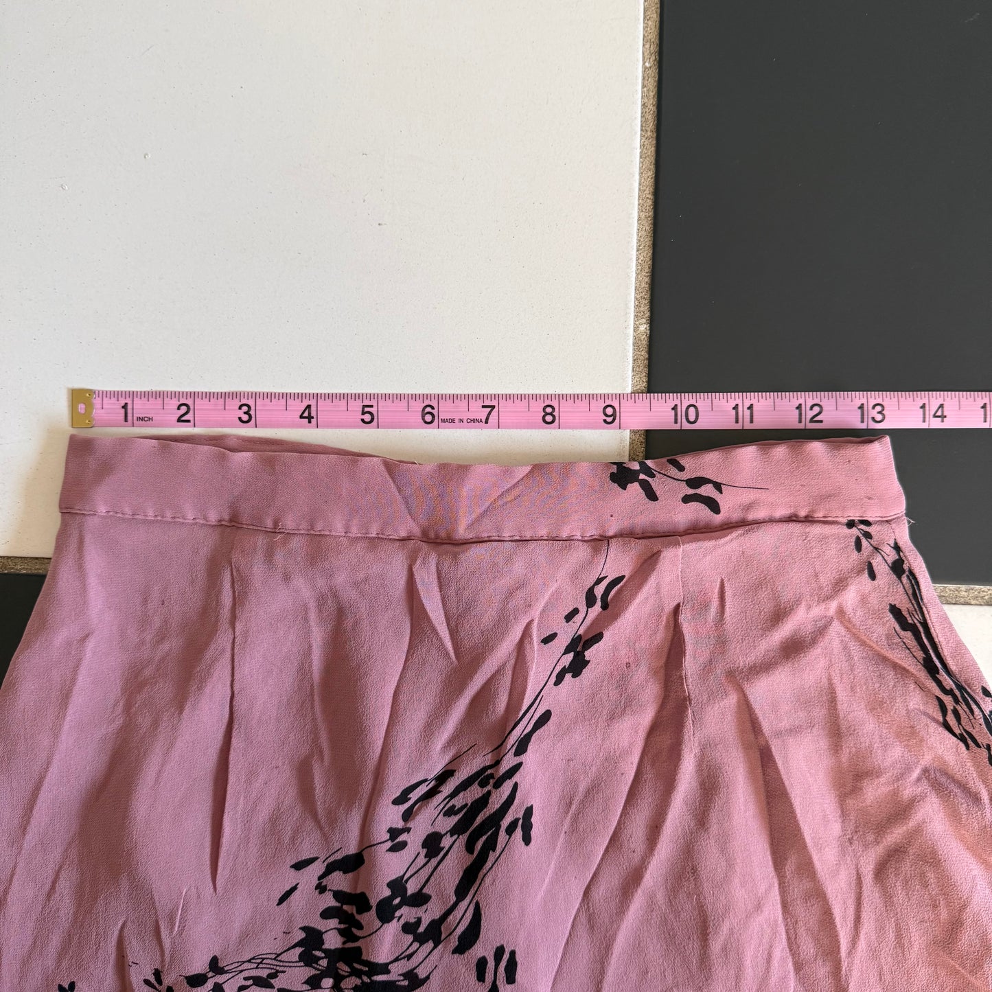 Cottage pink flower maxi