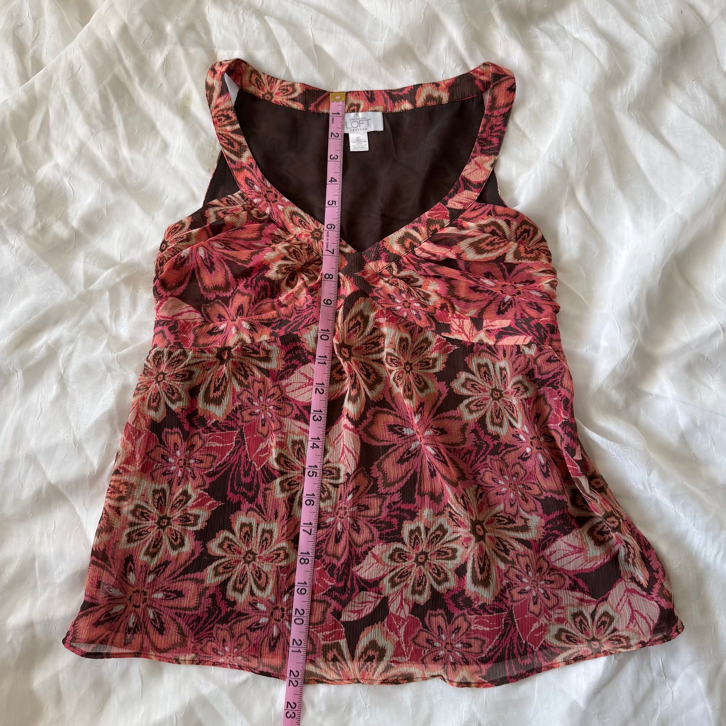 summer boho flower cami