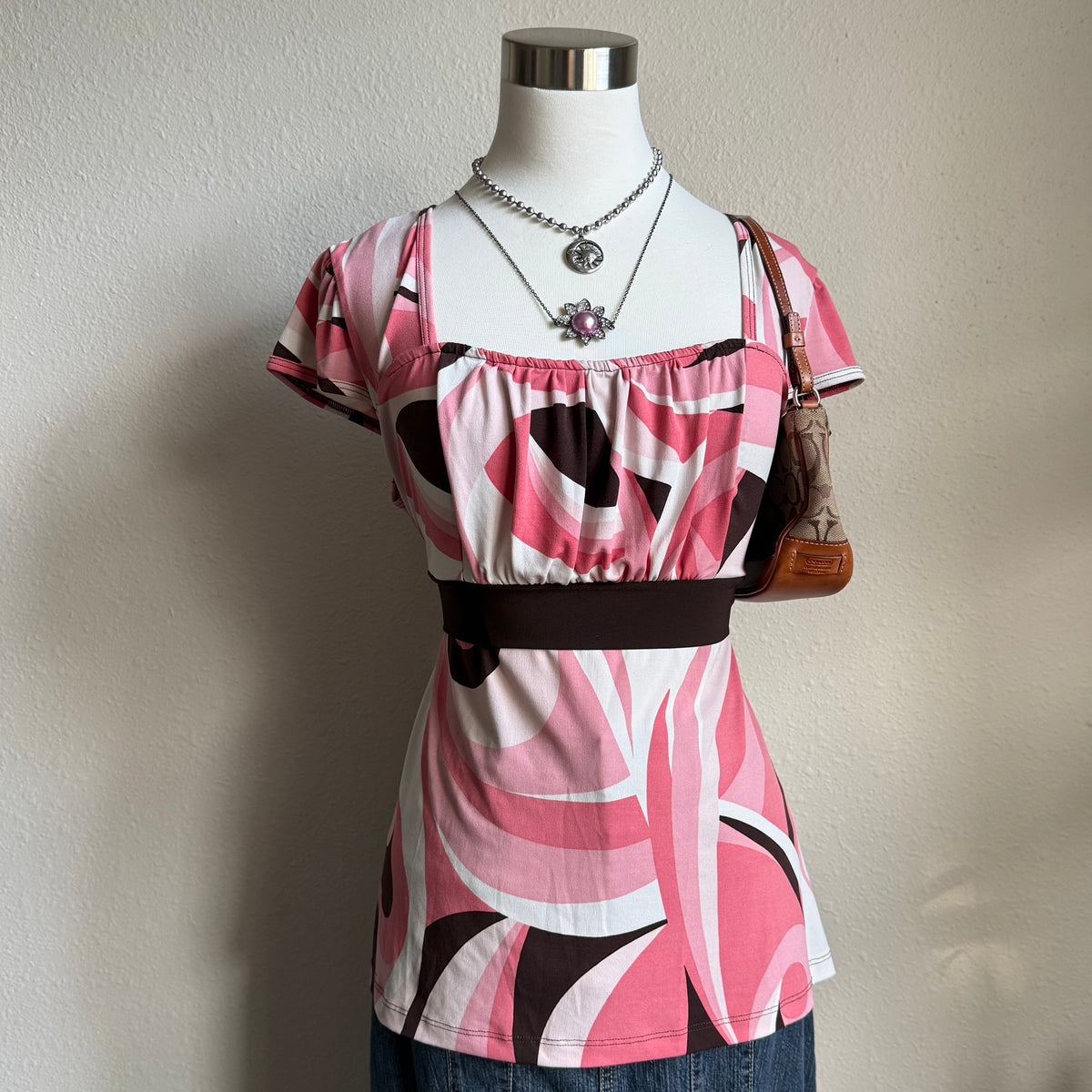 Abby’s swirl babydoll top
