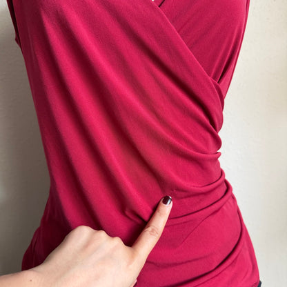 Micheal Kors red office top