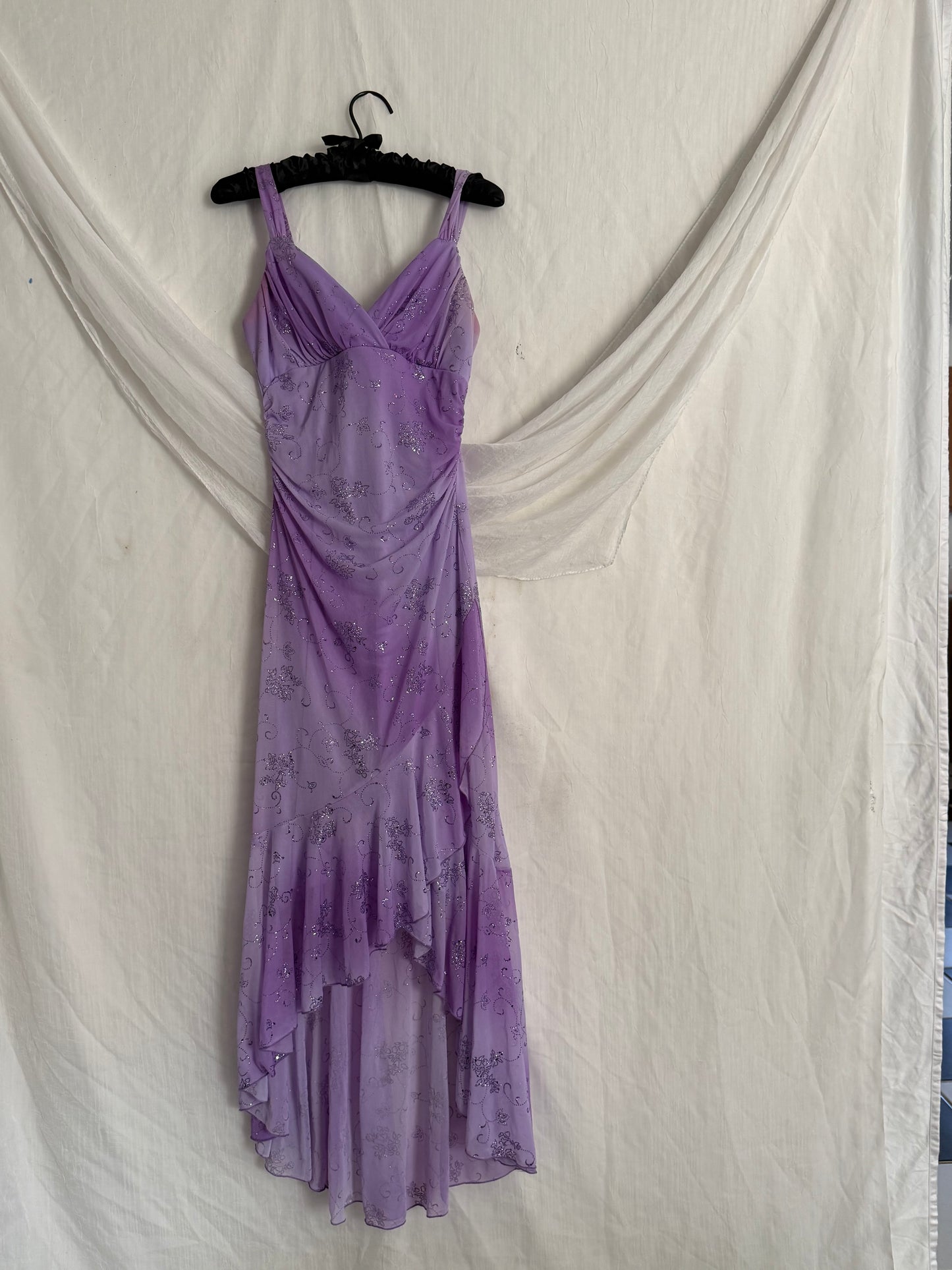 Taboo purple fairy glitter dress