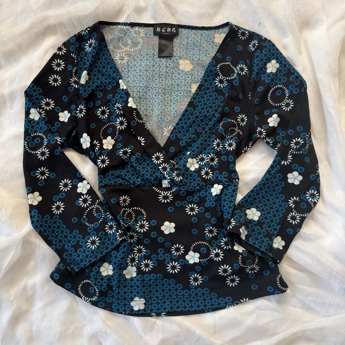 BCBG boho long sleeve top