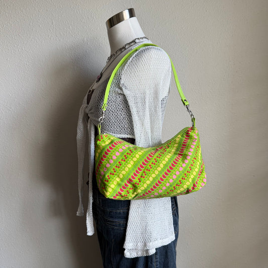 Sophie’s fruity green shoulder bag
