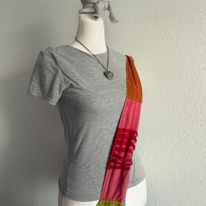 Boho patchwork crossbody bag