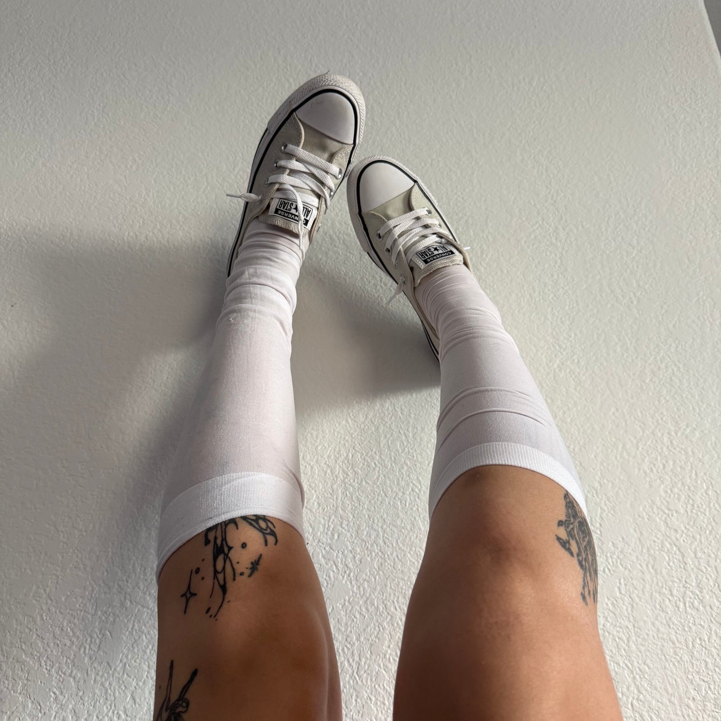 Converse mary jane slip ons