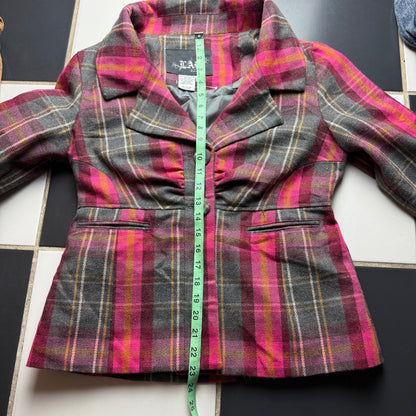 Plaid twee blazer