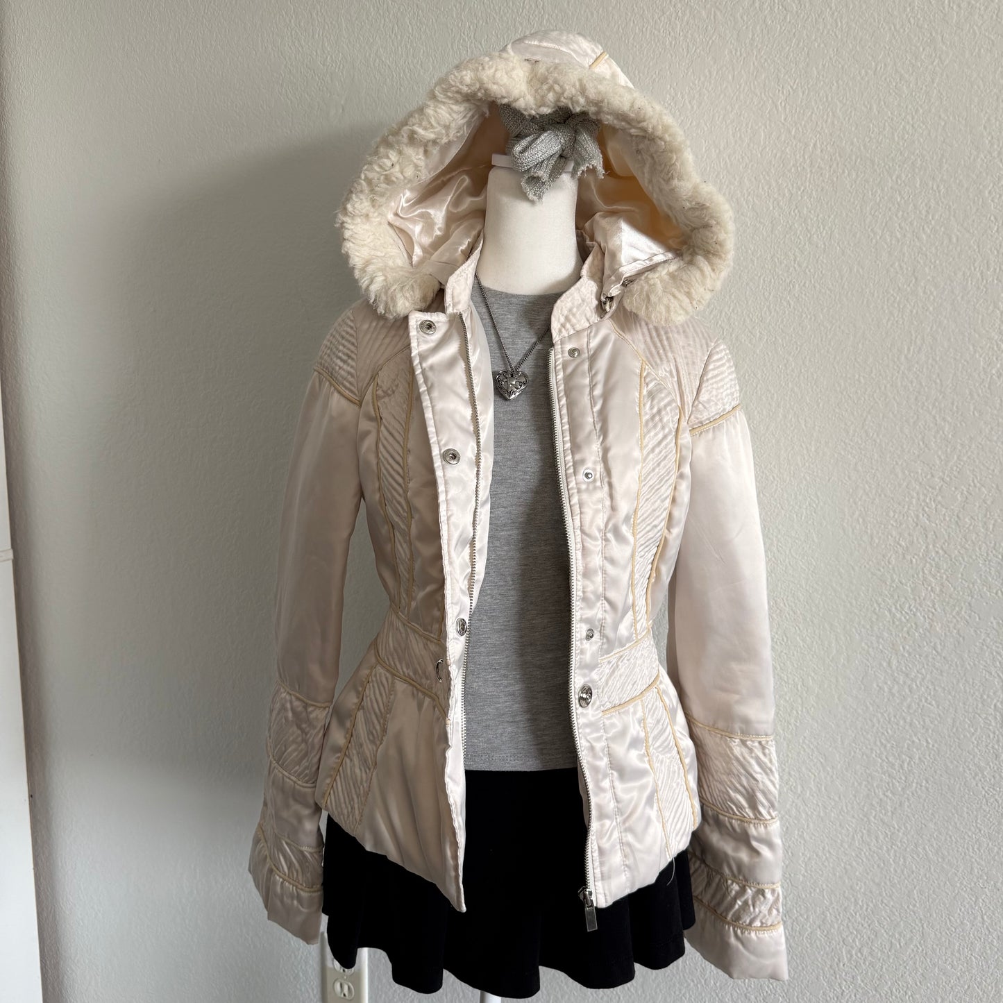Sugarfly faux fur hooded coat