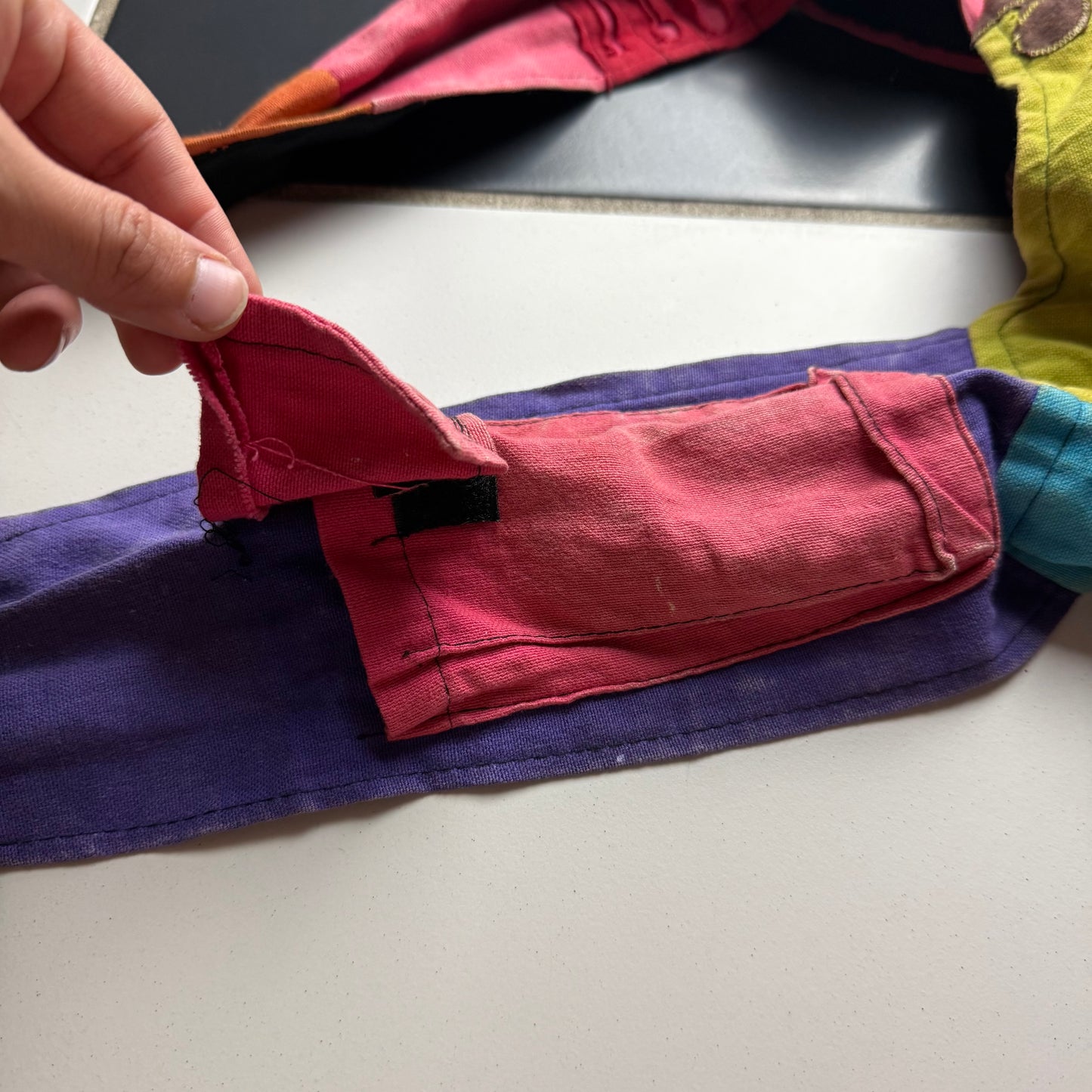 Boho patchwork crossbody bag