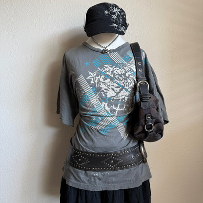 No Boundaries y2k tiger tee