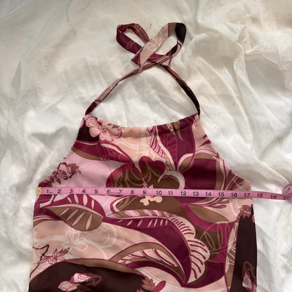 whimsical flower halter