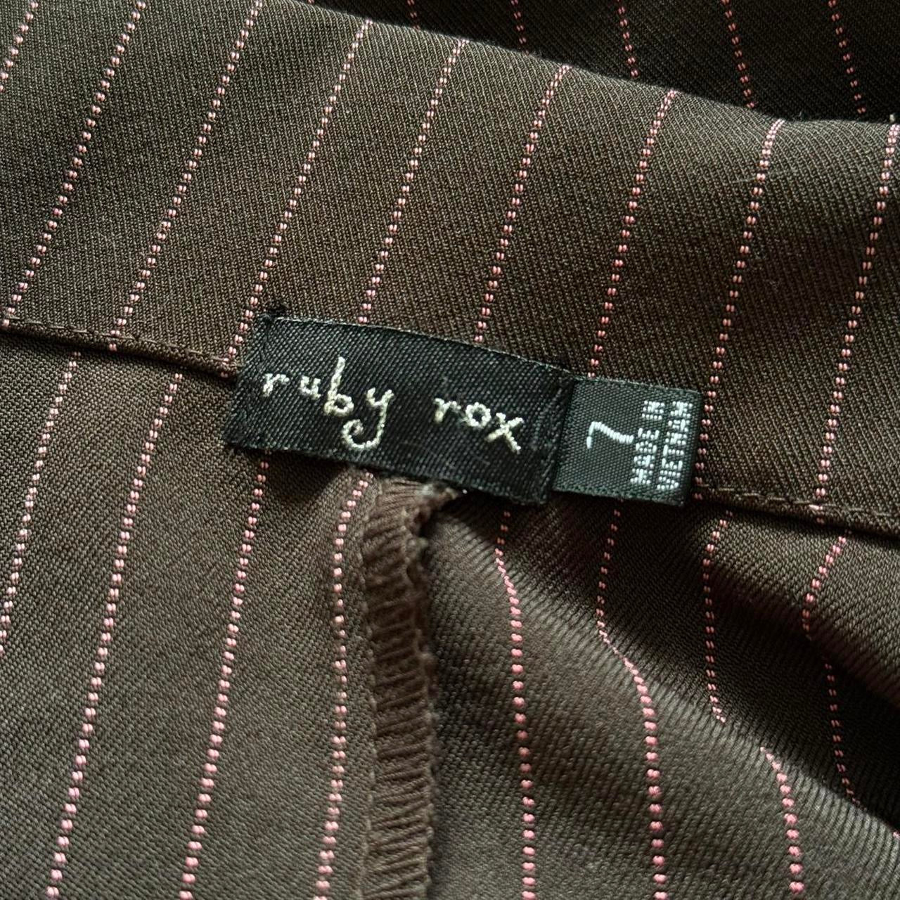 Ruby Rox striped blazer