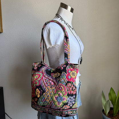 Vera Bradley quilted shoulder bag