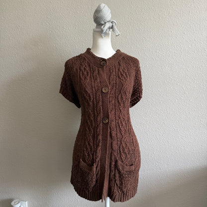 Cottage brown cardigan