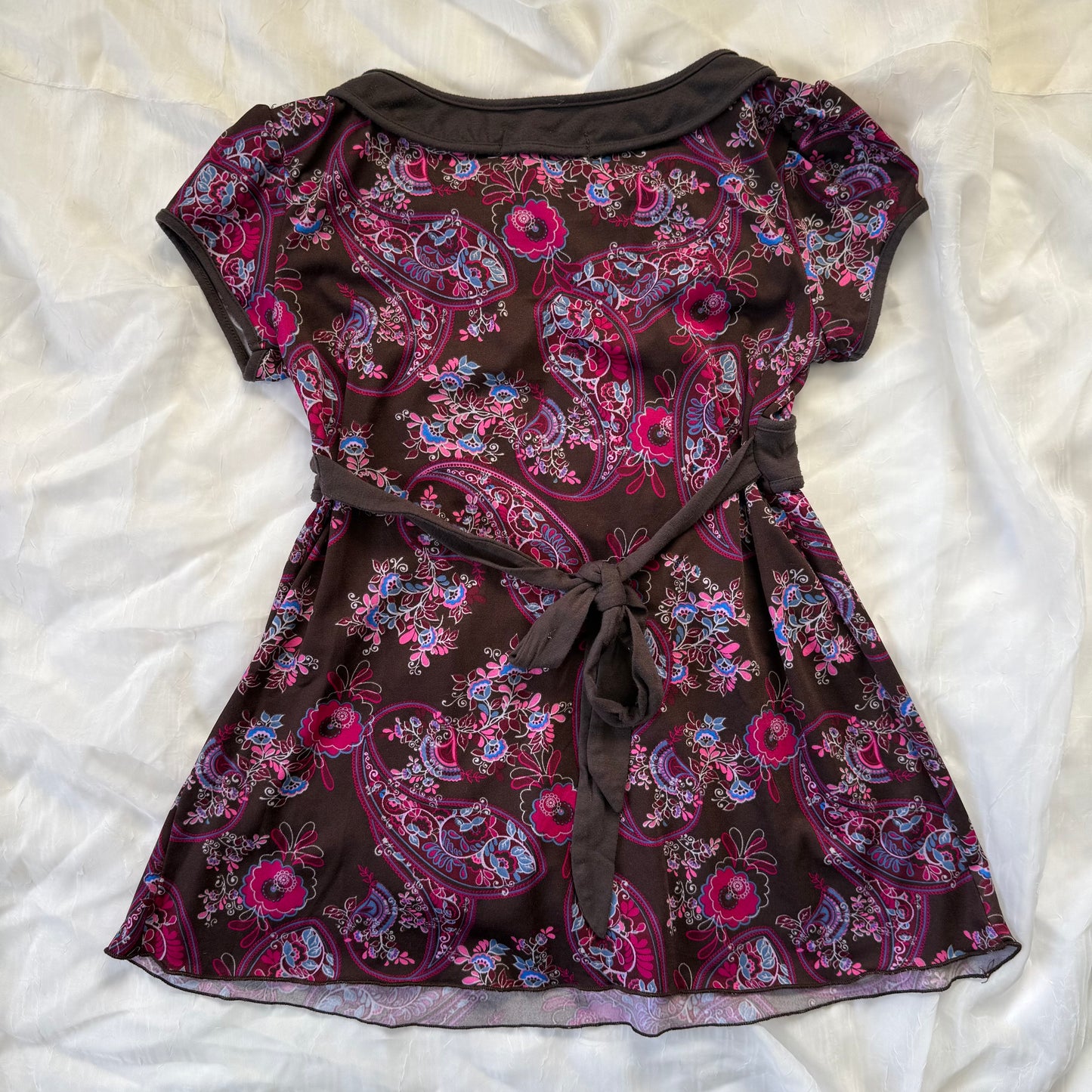 Flower babydoll boho top