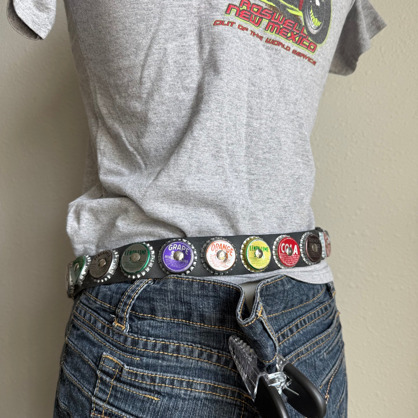 2000s Bottle cap belt