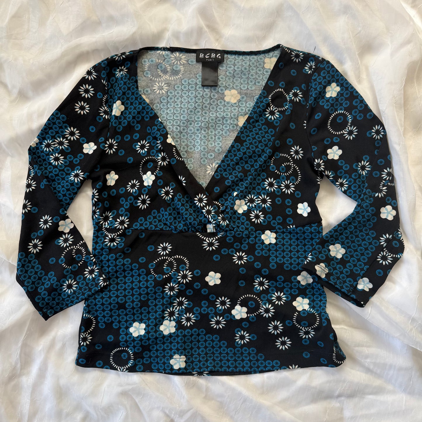 BCBG boho long sleeve top