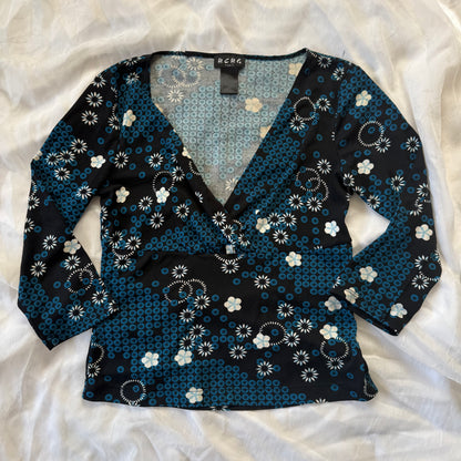 BCBG boho long sleeve top