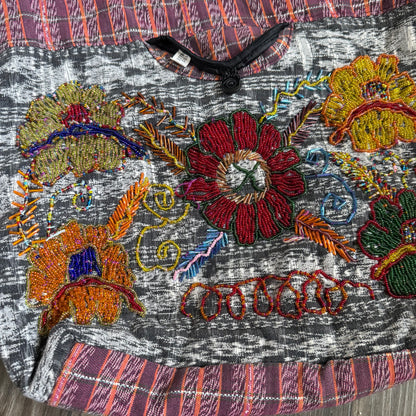 Beaded boho crossbody bag