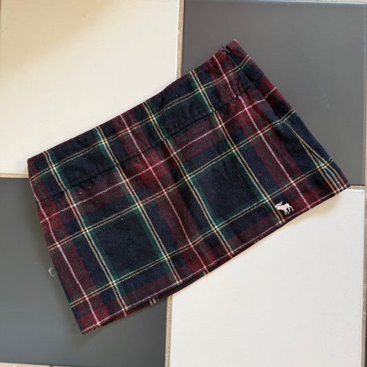 Abercrombie & Fitch plaid mini skirt