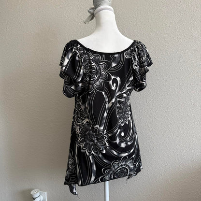Paisley flower fairy top