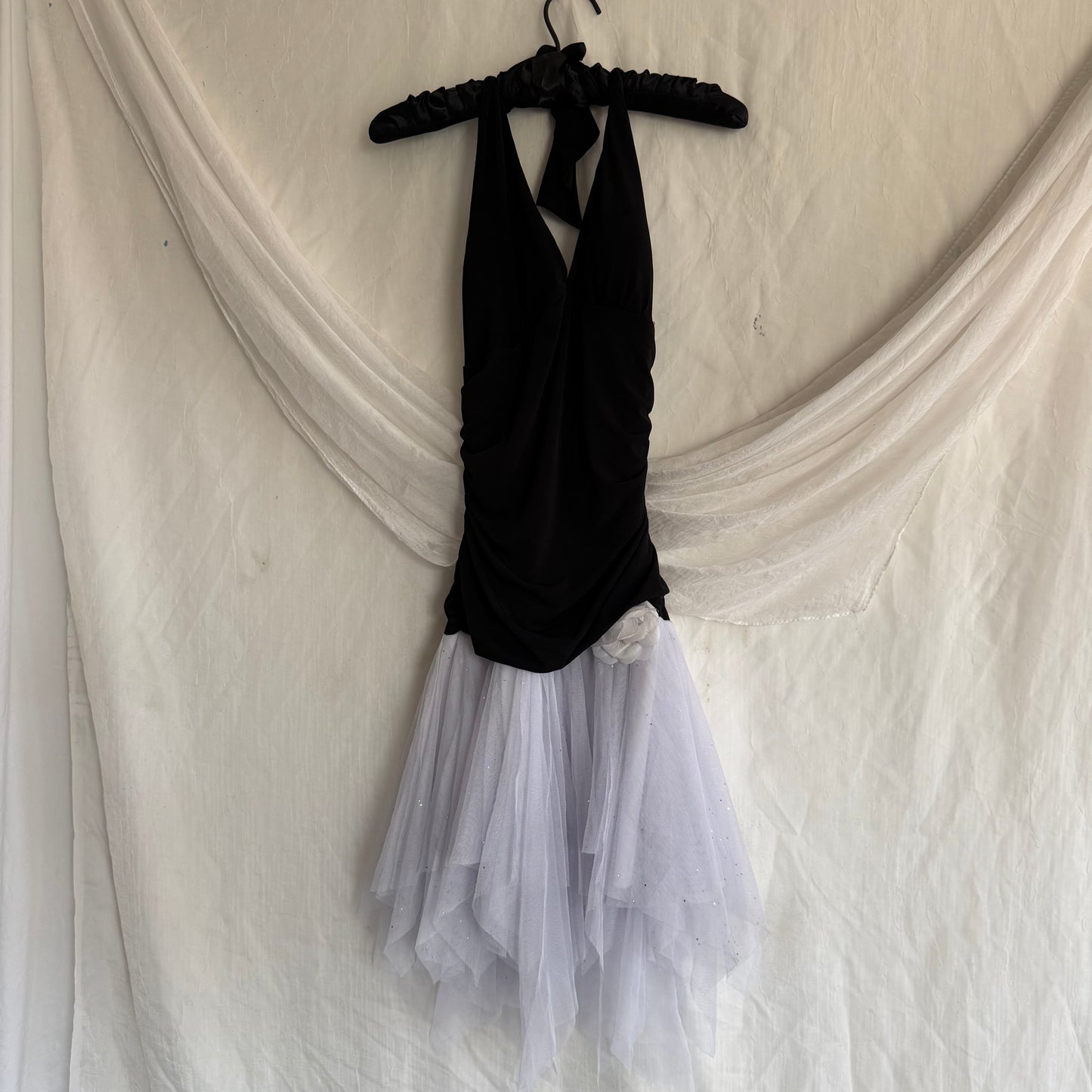 2000s Ruby Rox soft rose hoco dress