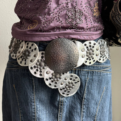 2000s boho circle belt