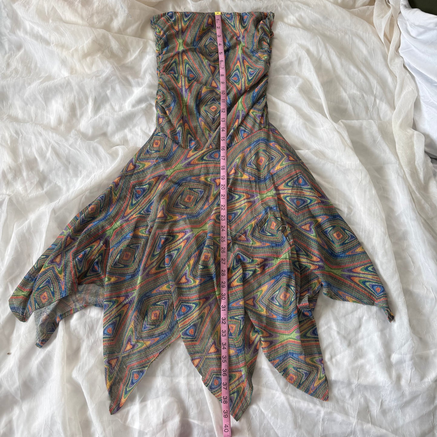 Swirly boho fairy dress