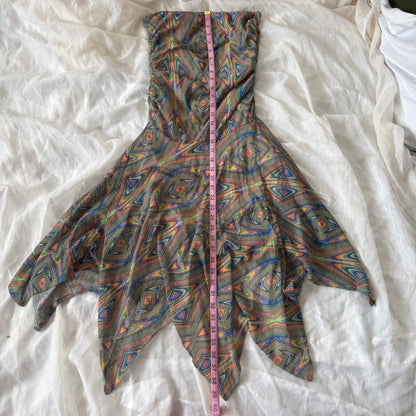 Swirly boho fairy dress