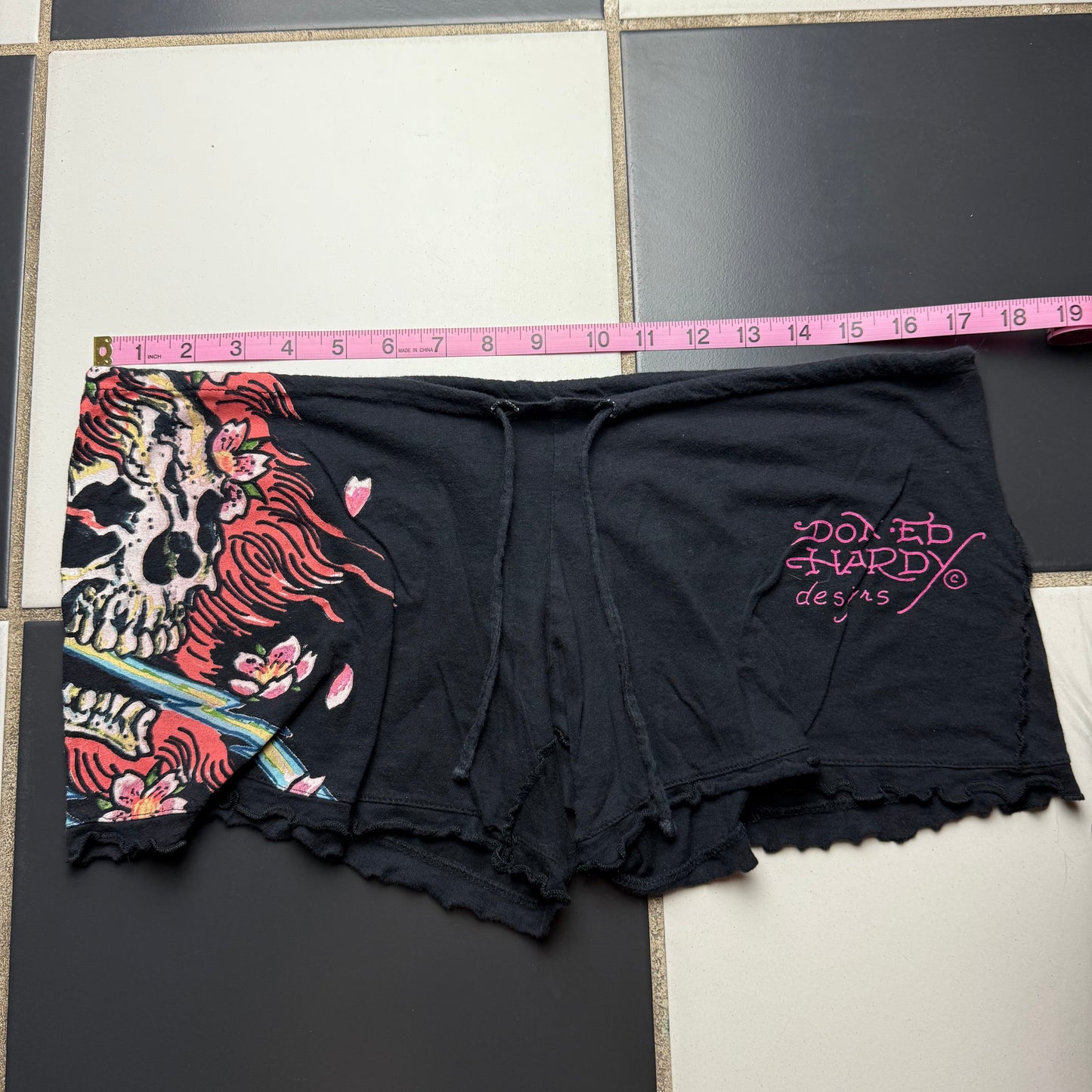 Ed Hardy booty shorts