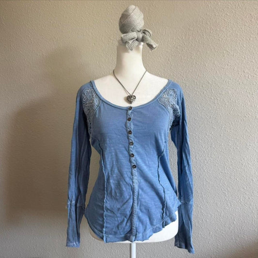 Free People boho longsleeve