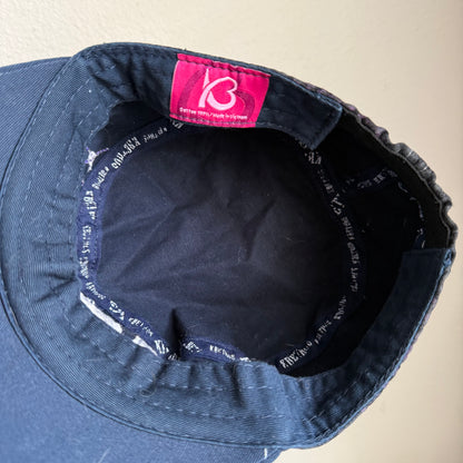 Y2K distressed cross cadet hat