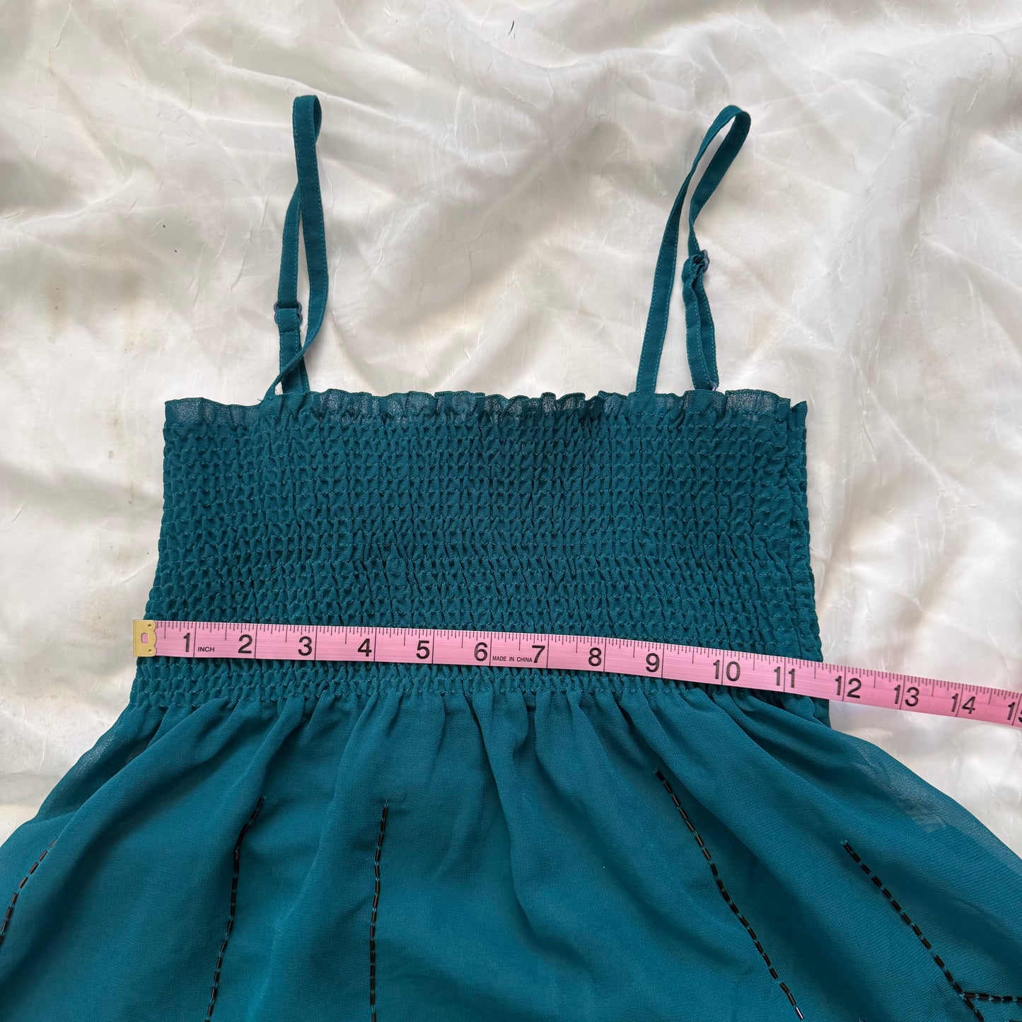 boho sequin tube top