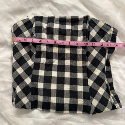 Checkered tube top