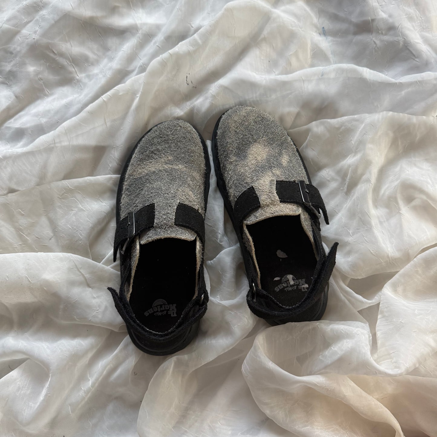 Doc marten acid wash mules