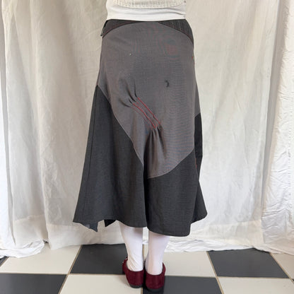 Euro grunge maxi skirt