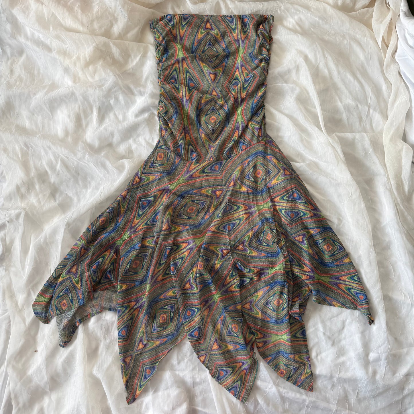 Swirly boho fairy dress