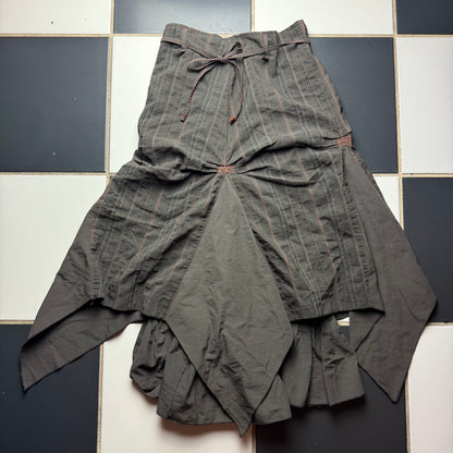 Euro grunge maxi skirt
