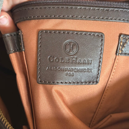 Suede hobo shoulder bag