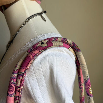 Vera Bradley pink paisley shoulder bag
