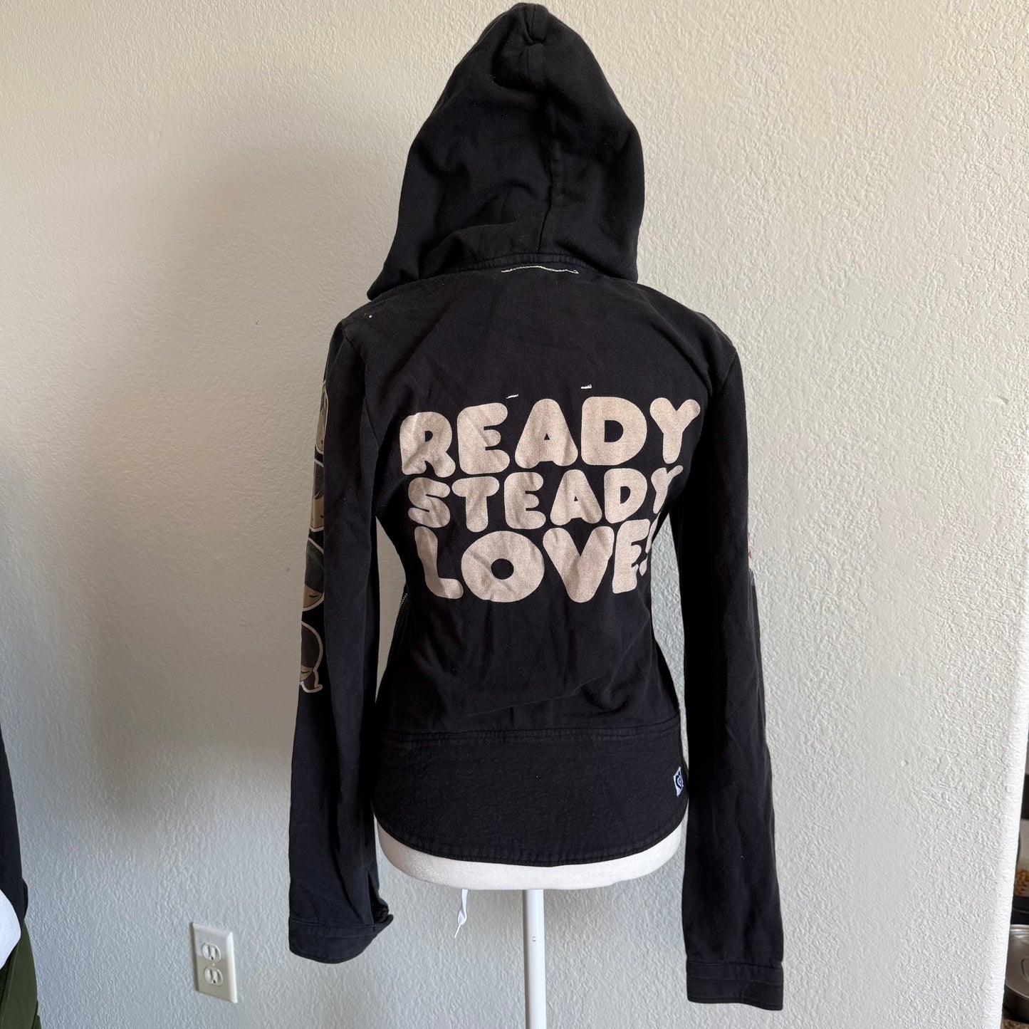 Harajuku fitted zip up jacket