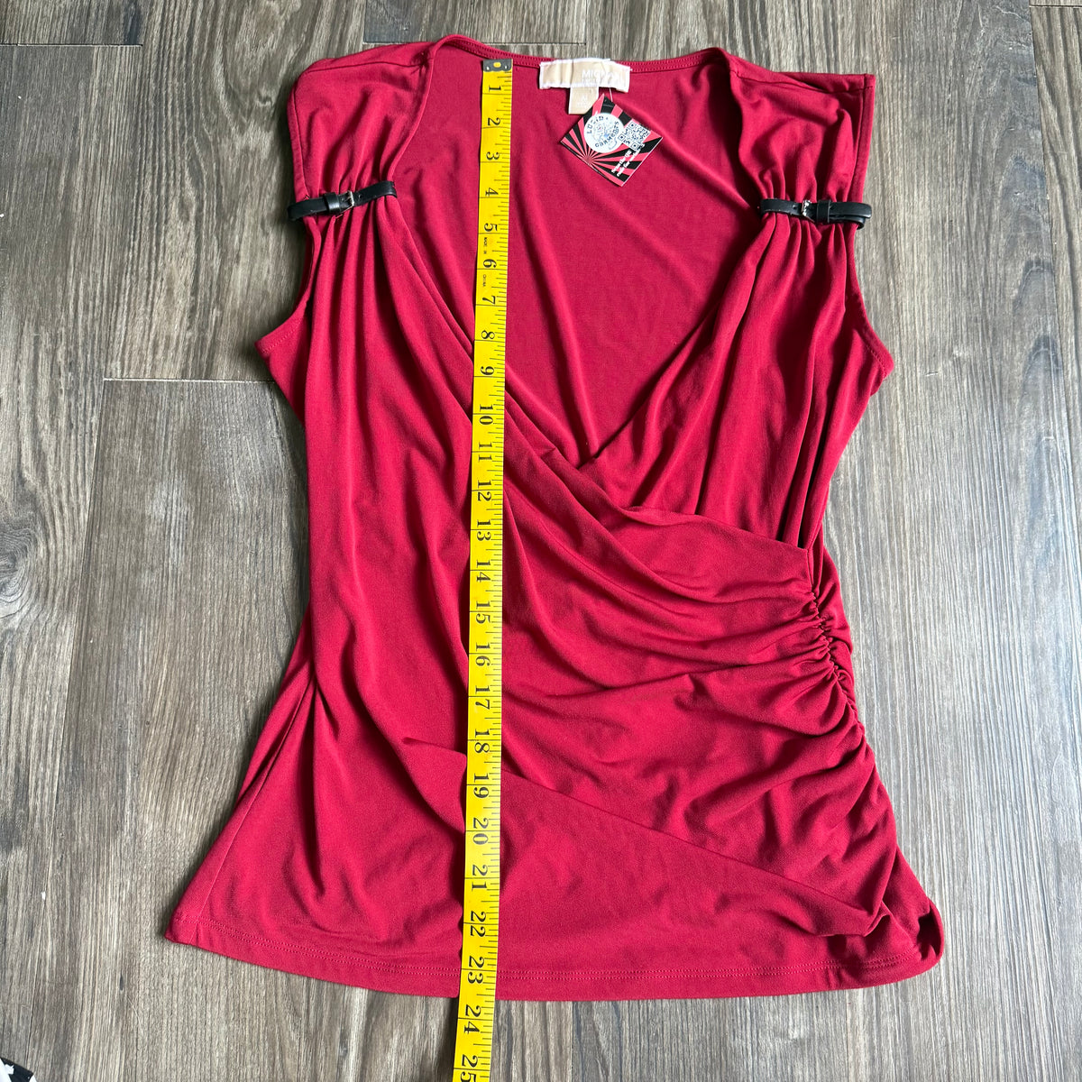 Micheal Kors red office top