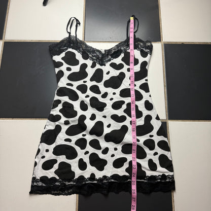 Cow print tank top