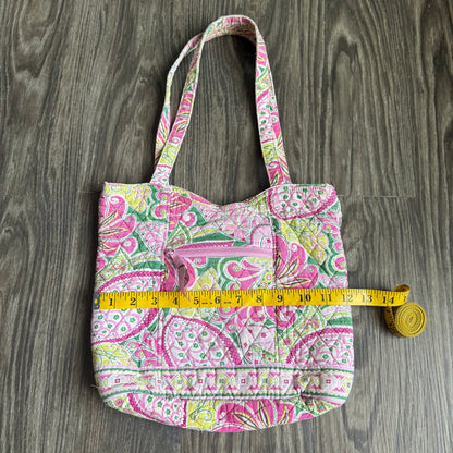Vera Bradley pinwheel pink shoulder bag