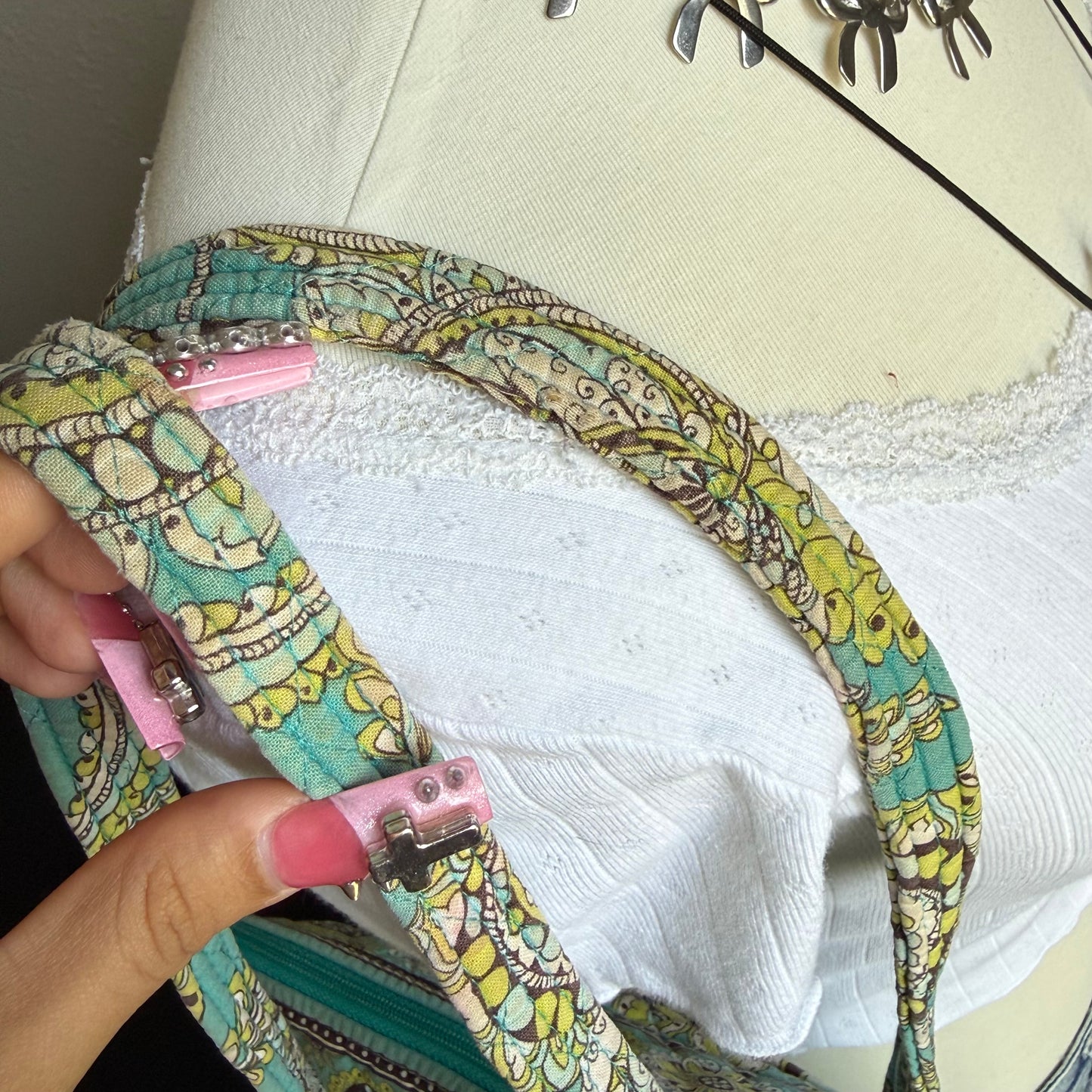 Vera Bradley turquoise bag
