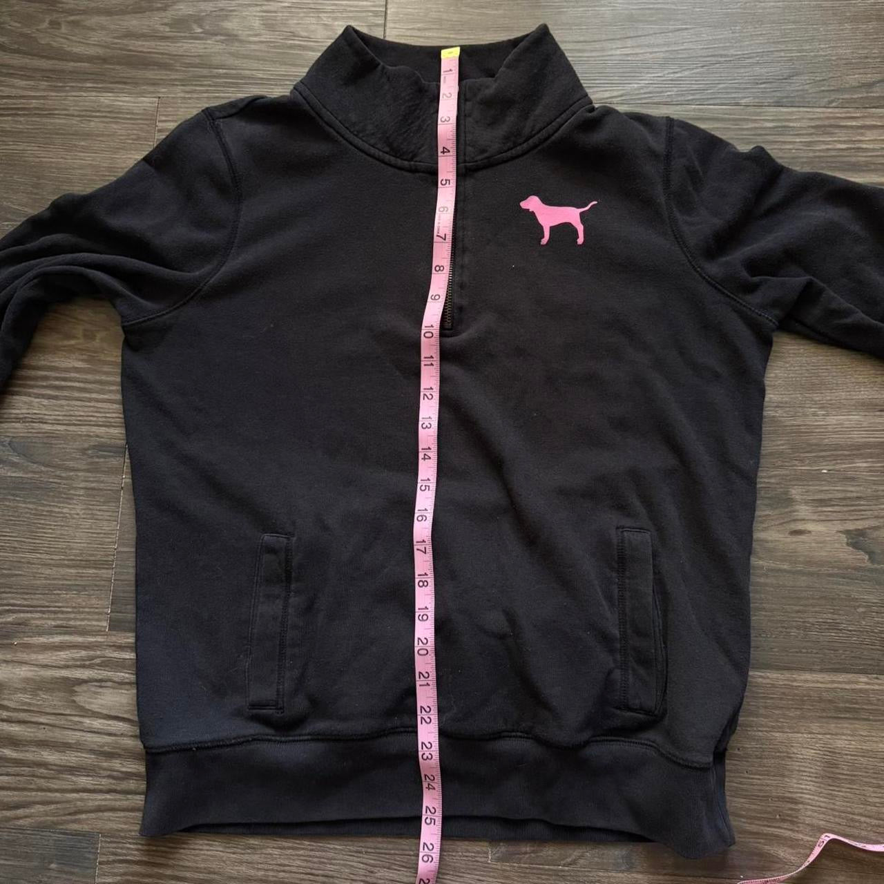 Love Pink quarter zip sweatshirt